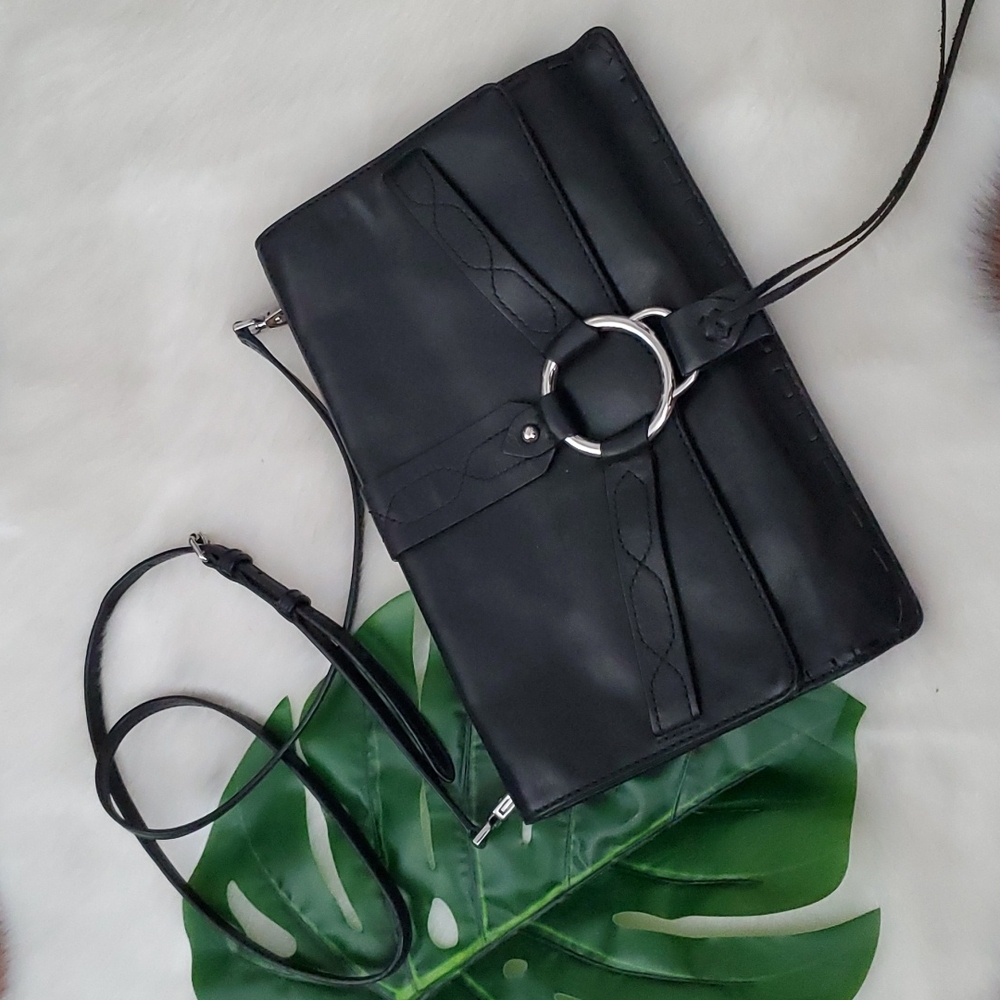 Rebecca Minkoff Black Leather Crossbody Bag